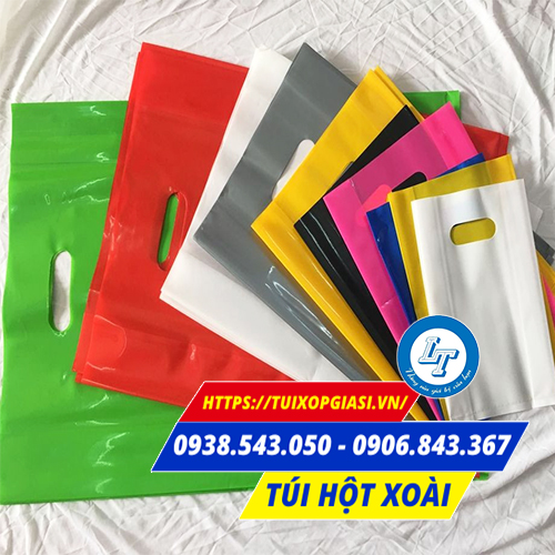 Túi hột xoài pe nhiều màu Túi hột xoài pe nhiều màu