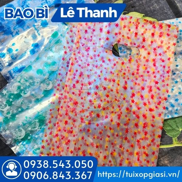 Túi hột xoài PP in hình sẵn