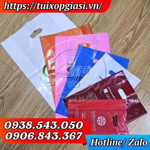 Túi hột xoài size nhỏ in logo, thương hiệu