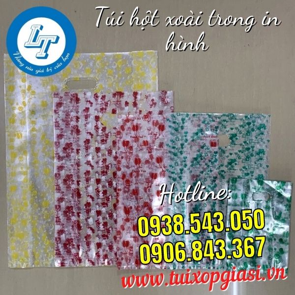 Túi hột xoài trong đủ kích thước