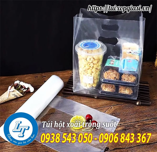 Túi hột xoài trong suốt giá rẻ