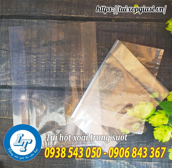 Túi hột xoài trong suốt