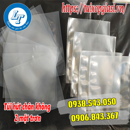 Túi hút chân không 2 mặt trơn