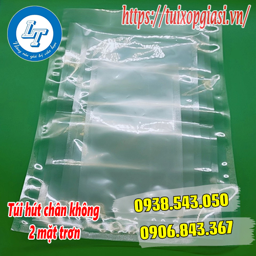 Túi hút chân không 2 mặt trơn đủ kích cỡ