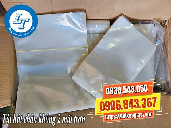 Túi hút chân không 2 mặt trơn giá rẻ