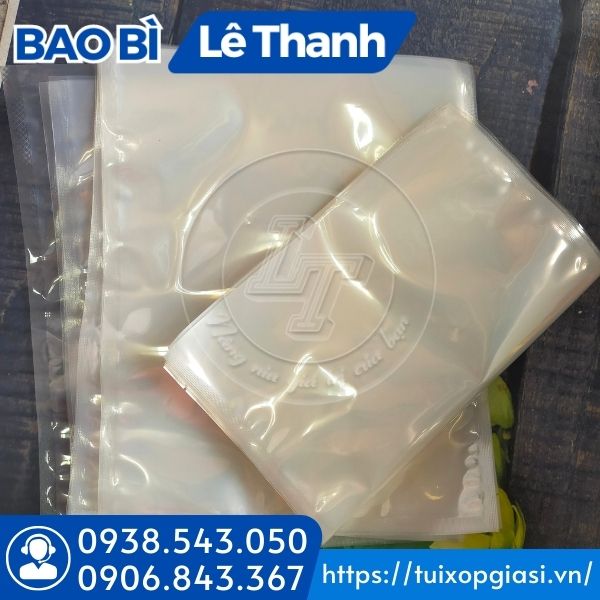 Túi hút chân không 2 mặt trơn giá sỉ