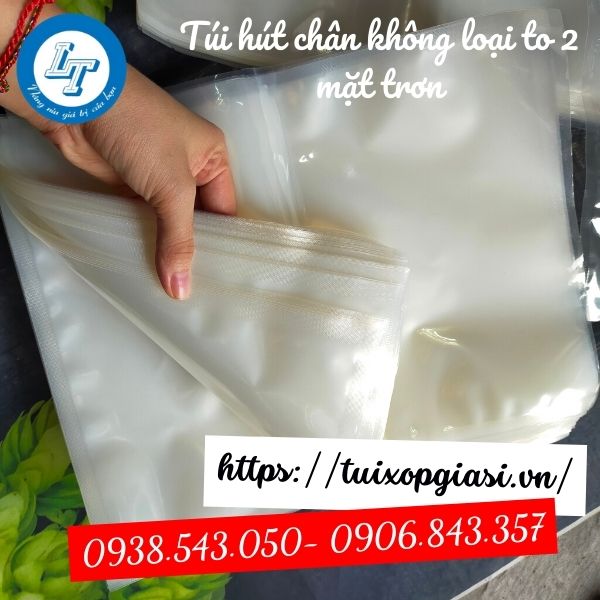 Túi hút chân không 2 mặt trơn