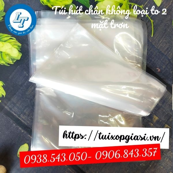 Túi hút chân không loại to 2 mặt trơn