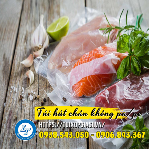 Túi hút chân không pa/pe đựng thực phẩm
