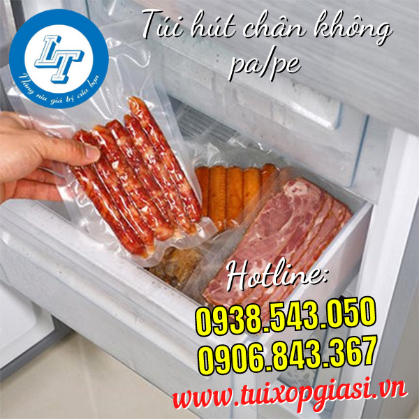 Túi hút chân không tiết kiệm diện tích