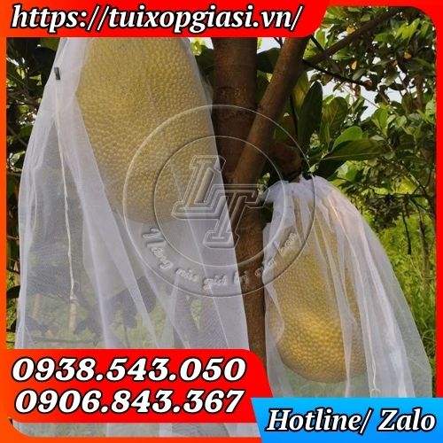 Túi lưới bao mít lưới mùng trơn