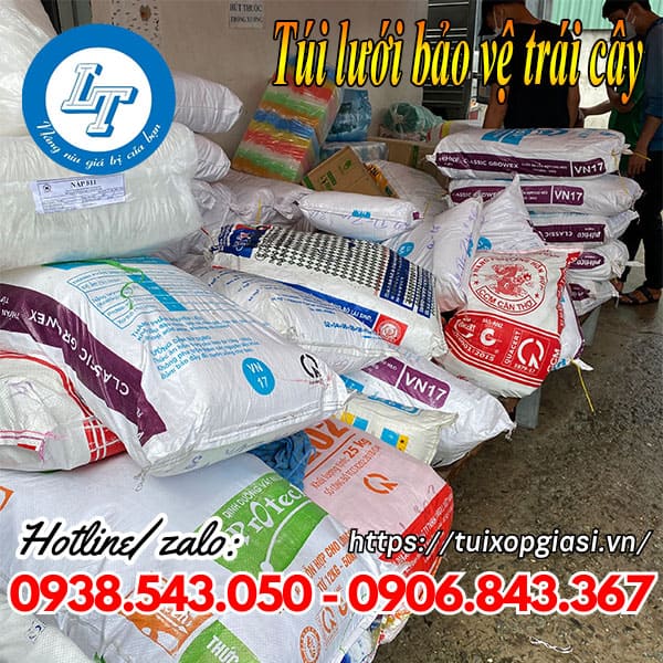 Túi lưới bảo vệ trái cây đủ loại giá rẻ