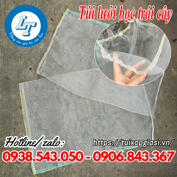 Túi lưới bọc trái cây