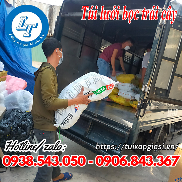 Túi lưới bọc trái cây