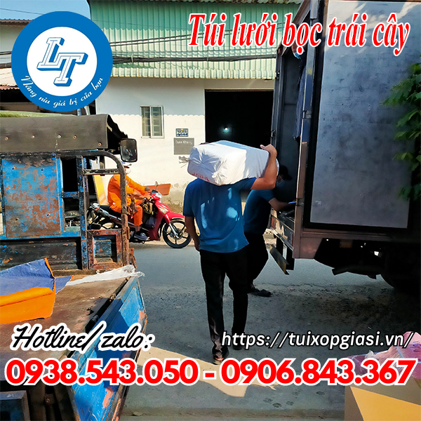 Túi lưới bọc trái cây