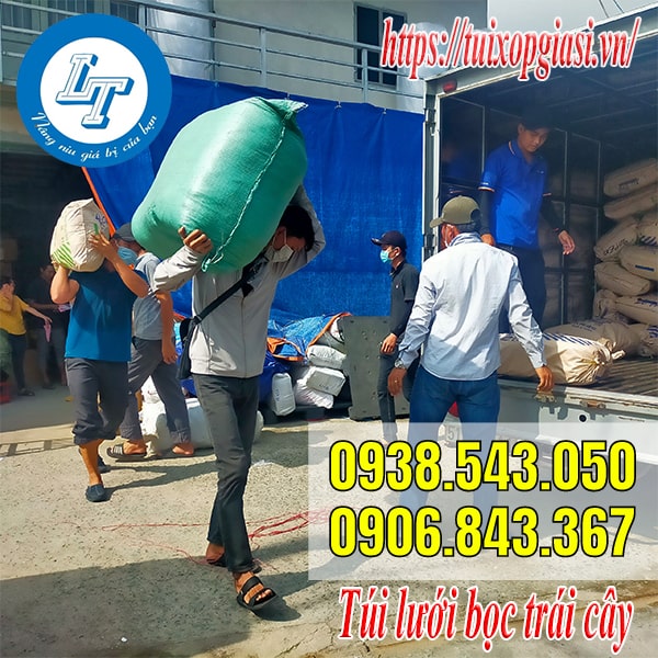 Túi lưới bọc trái cây