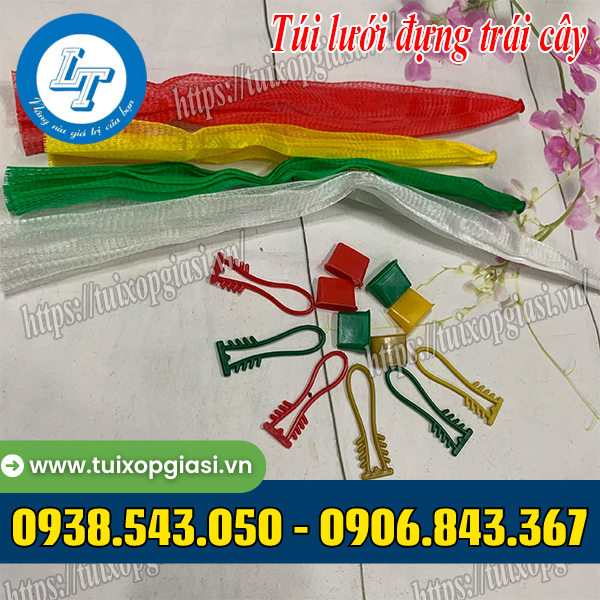 Túi lưới đựng trái cây
