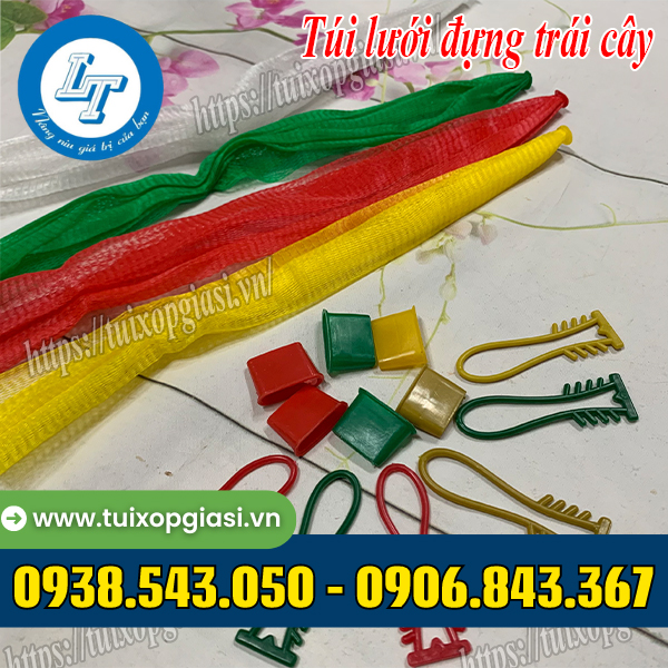 Túi lưới đựng trái cây