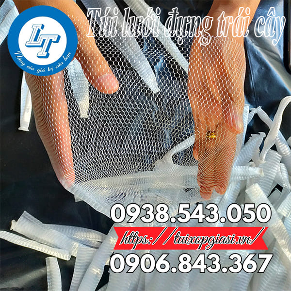 Túi lưới nhựa đựng trái cây giá rẻ
