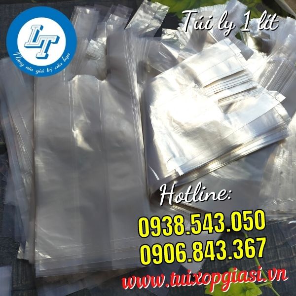 Túi ly 1 lít giá tốt cho các quán ăn
