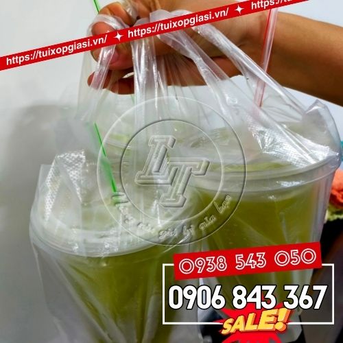 Túi ly gai đựng 1 ly 500ml, 700ml, 900ml