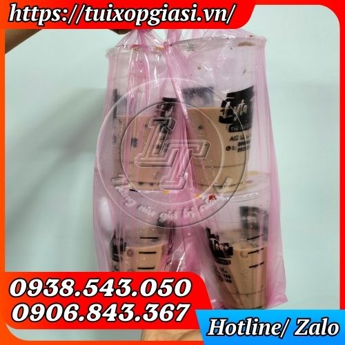 Túi ly gai đựng 2 ly