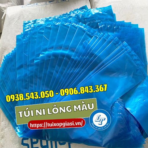 Túi ni lông màu