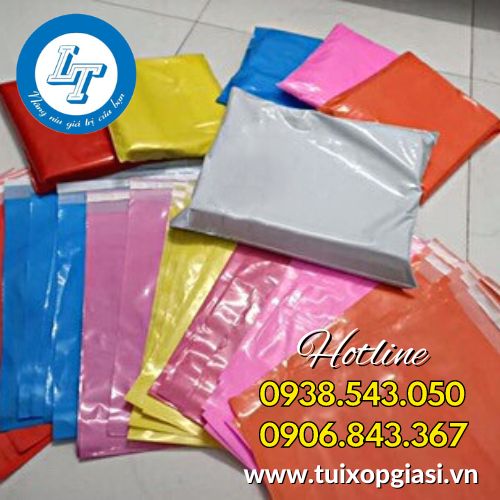 Túi niêm phong đóng hàng đủ màu