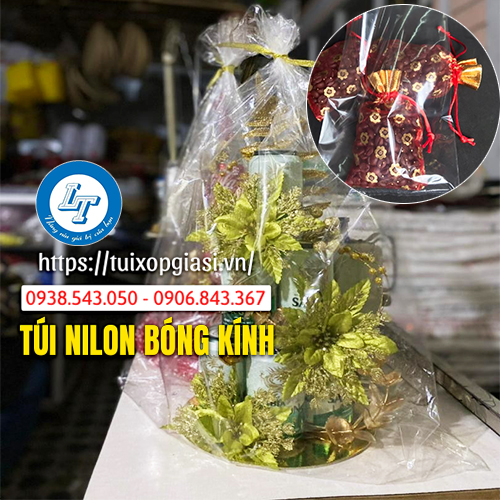 Túi nilon bóng kính đựng bánh kẹo