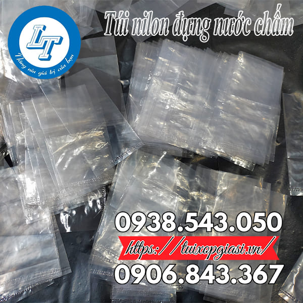Túi nilon đựng nước chấm giá rẻ