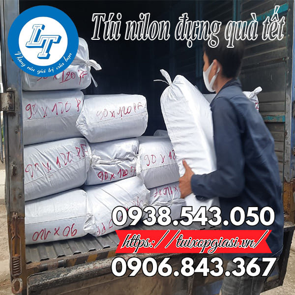 Túi nilon đựng quà tết chúc mừng giá rẻ