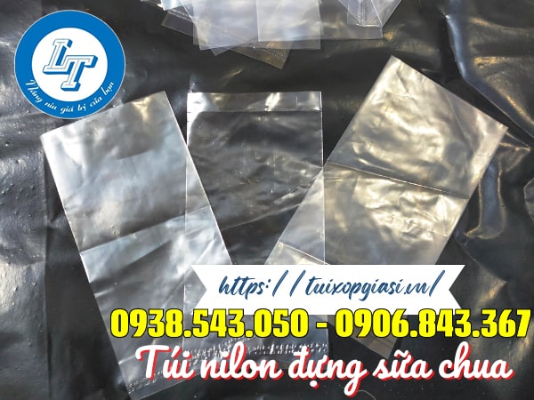 Túi nilon đựng sữa chua Túi nilon đựng sữa chua