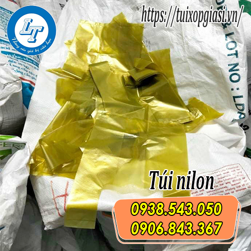 Túi nilon màu vàng