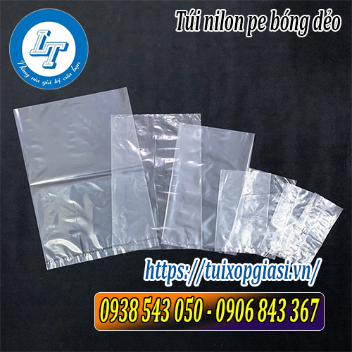 Túi nilon pe bóng dẻo đủ kích cỡ