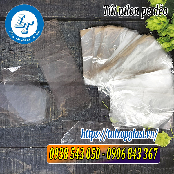 Túi nilon pe dẻo 0.5kg, 1kg đựng đường giá rẻ
