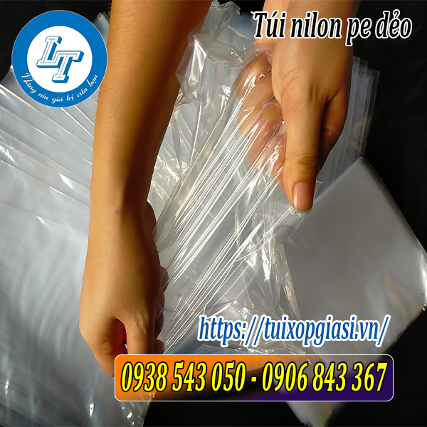 Túi nilon pe dẻo 0.5kg, 1kg đựng đường