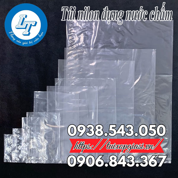 Túi nilon pe đủ kích thước