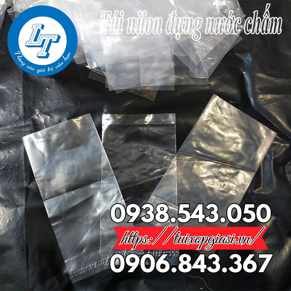 Túi nilon pe trong suốt