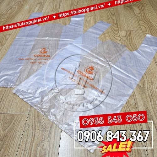 Túi bóng 2 quai in