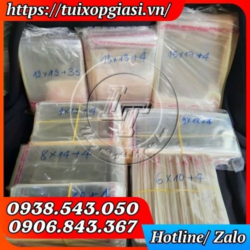 Túi opp dán miệng đủ kích cỡ