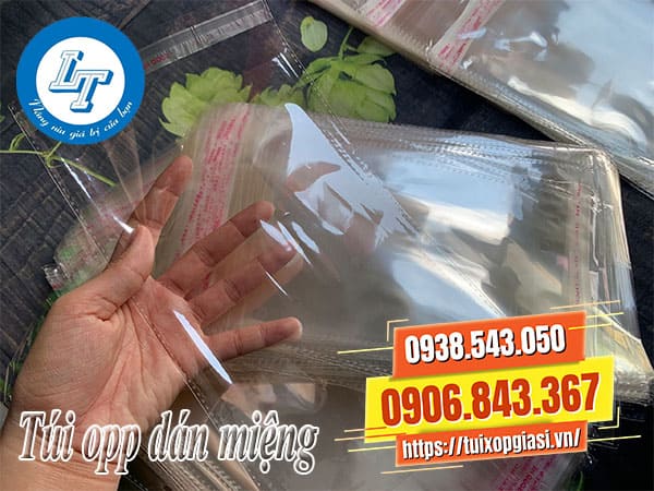 Túi opp dán miệng