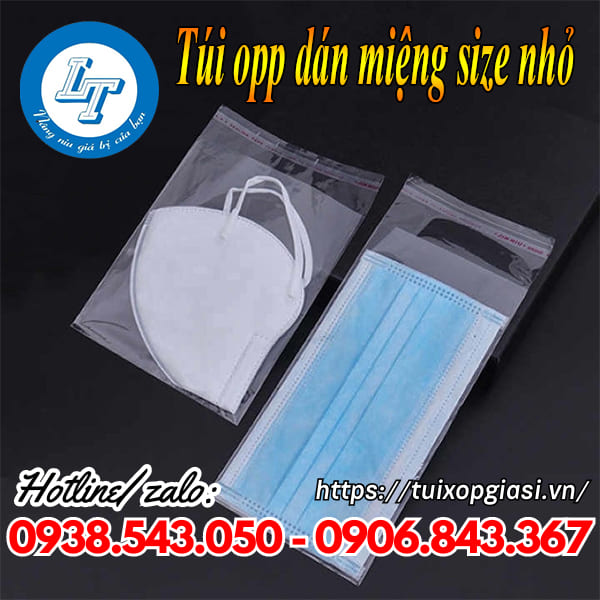 Túi opp dán miêng size nhỏ giá rẻ