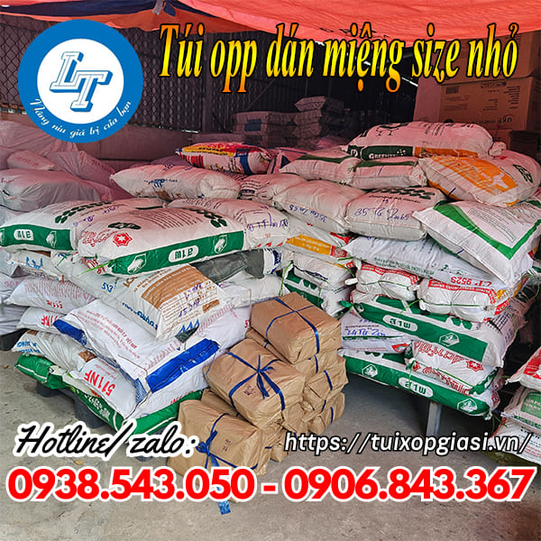 Túi opp dán miệng size nhỏ giá rẻ