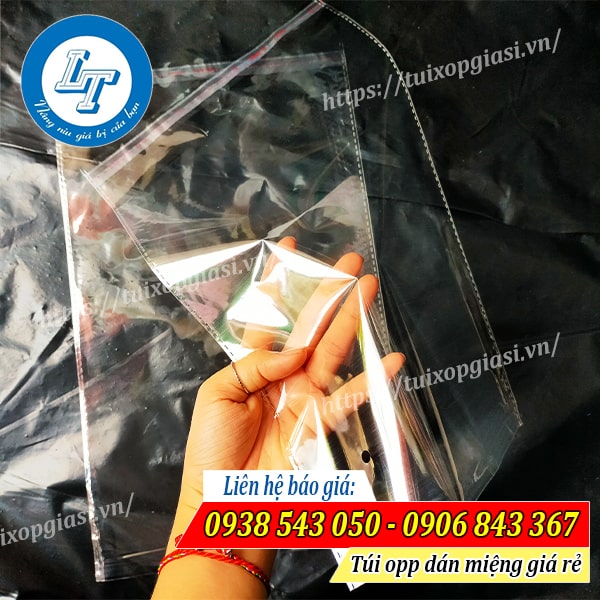 Túi opp dán miệng trong suốt chống nước