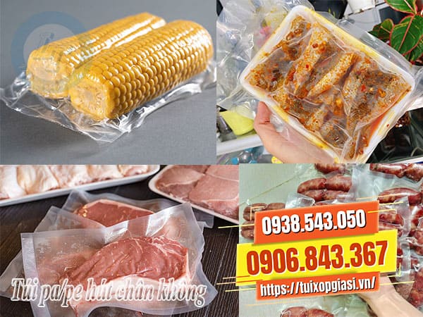 Túi pa/pe hút chân không giá rẻ phía nam