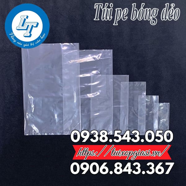 Túi pe bóng dẻo giá rẻ đủ kích cỡ