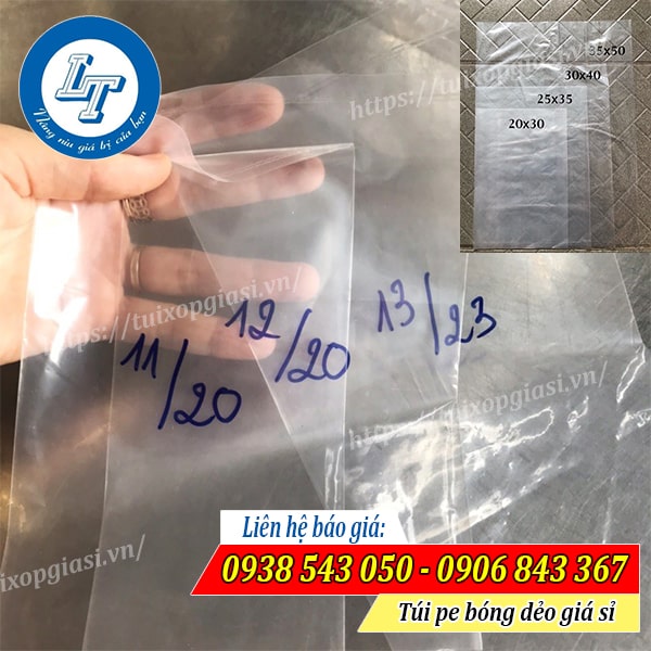 Túi pe bóng dẻo giá sỉ rẻ Túi pe bóng dẻo giá sỉ rẻ