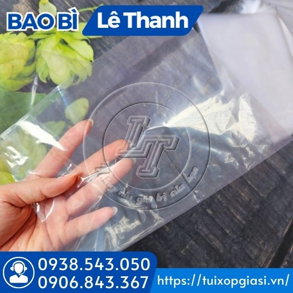 Túi pe bóng dẻo trong suốt không mùi