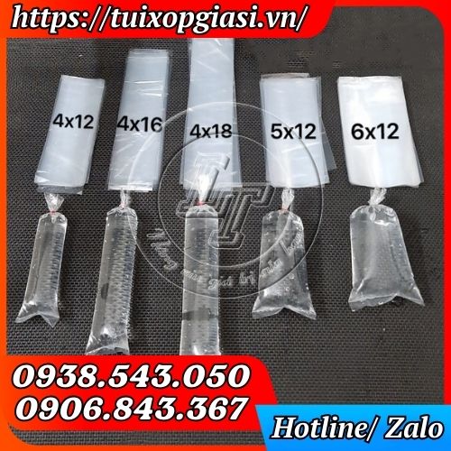 Túi pe dẻo đủ kích cỡ