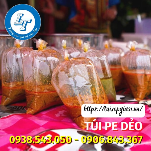 Túi pe dẻo đựng nước lèo